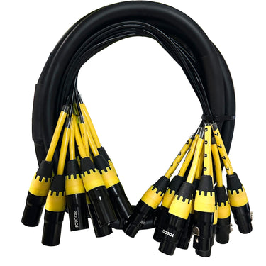 Sub Snake Solcor Ss8c03 8 Canales Canon A Canon 3 Metros